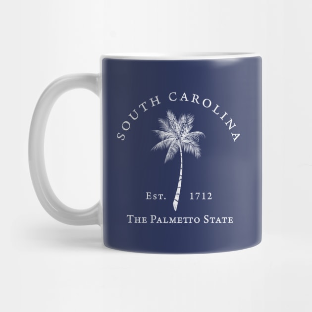 South Carolina SC Palmetto State Old Style by TGKelly